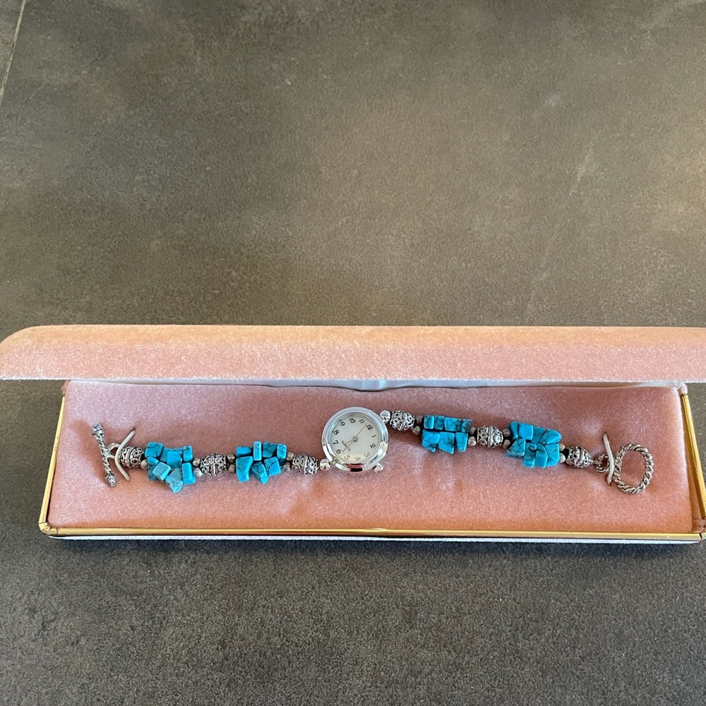 MOVING SALE!
Chunky Turquoise Watch